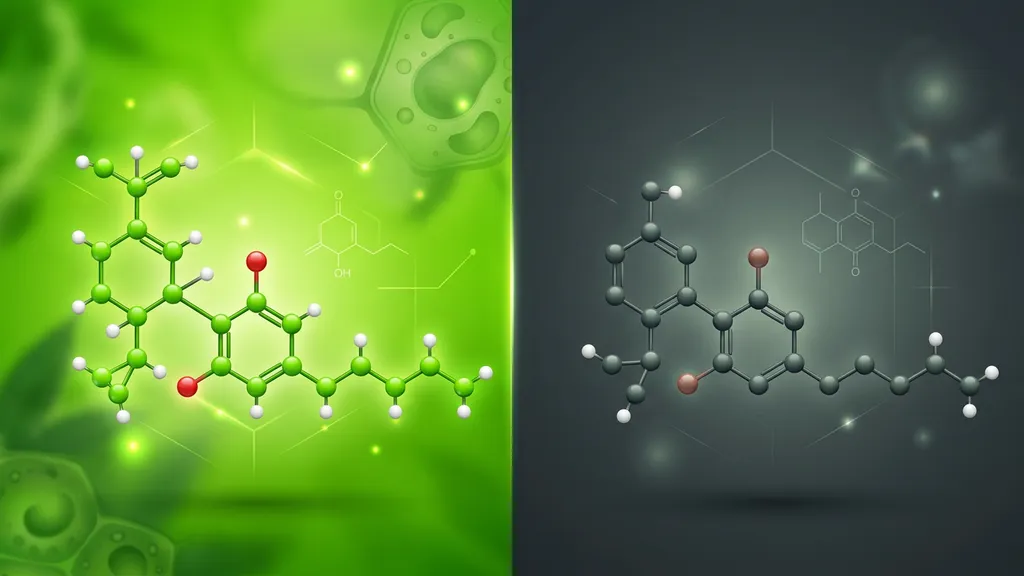 CBD vs THC: comparison of molecules, differences and effects explained