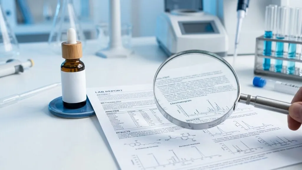 CBD lab certificate: how to read and verify product quality