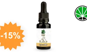 JB Oil Pets — aceite CBD JustBob con código descuento