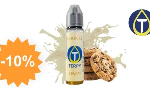 E-liquide Cookies — e-líquido CBD Terpy con código descuento