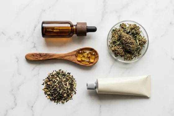 Gama completa de productos CBD: aceites, flores, resinas y cosméticos