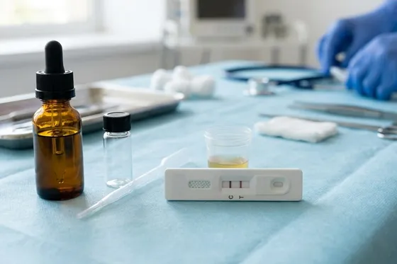 CBD detection in a saliva drug test