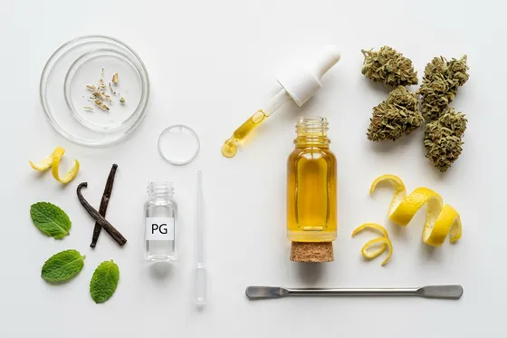 CBD e-liquid composition: ingredients and concentrations