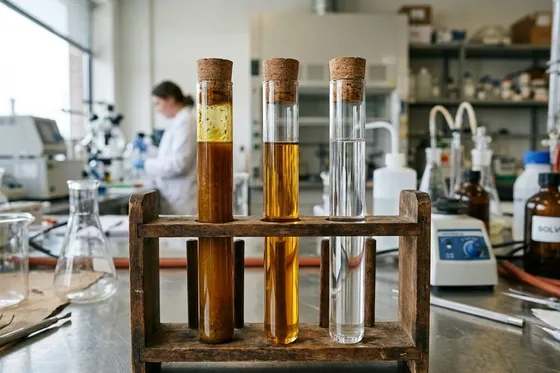 Full spectrum, broad spectrum and isolate CBD molecules: visual comparison