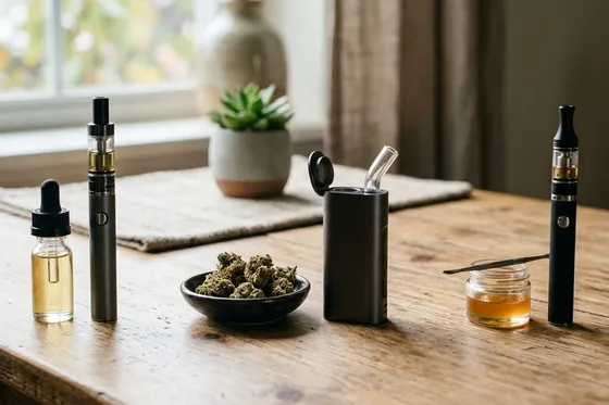 Different types of CBD products compatible with vaping